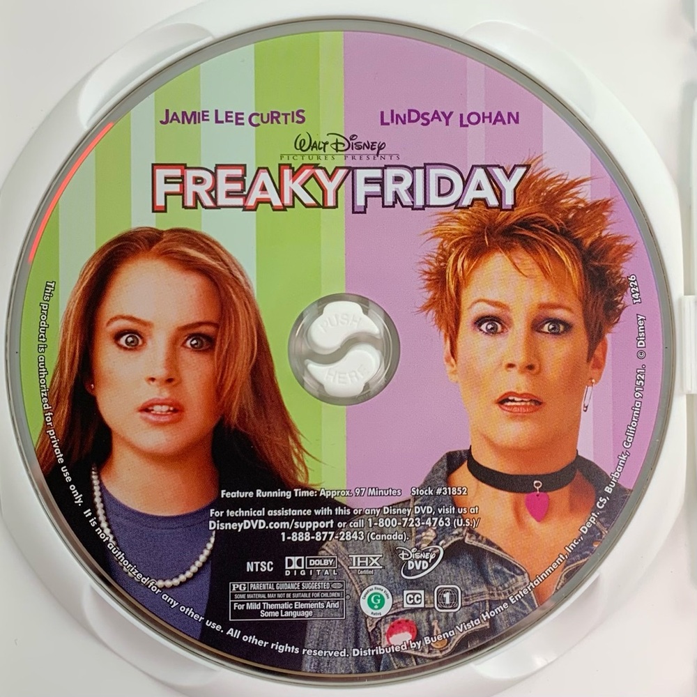 Freaky Friday DVD. - Picture 4 of 5